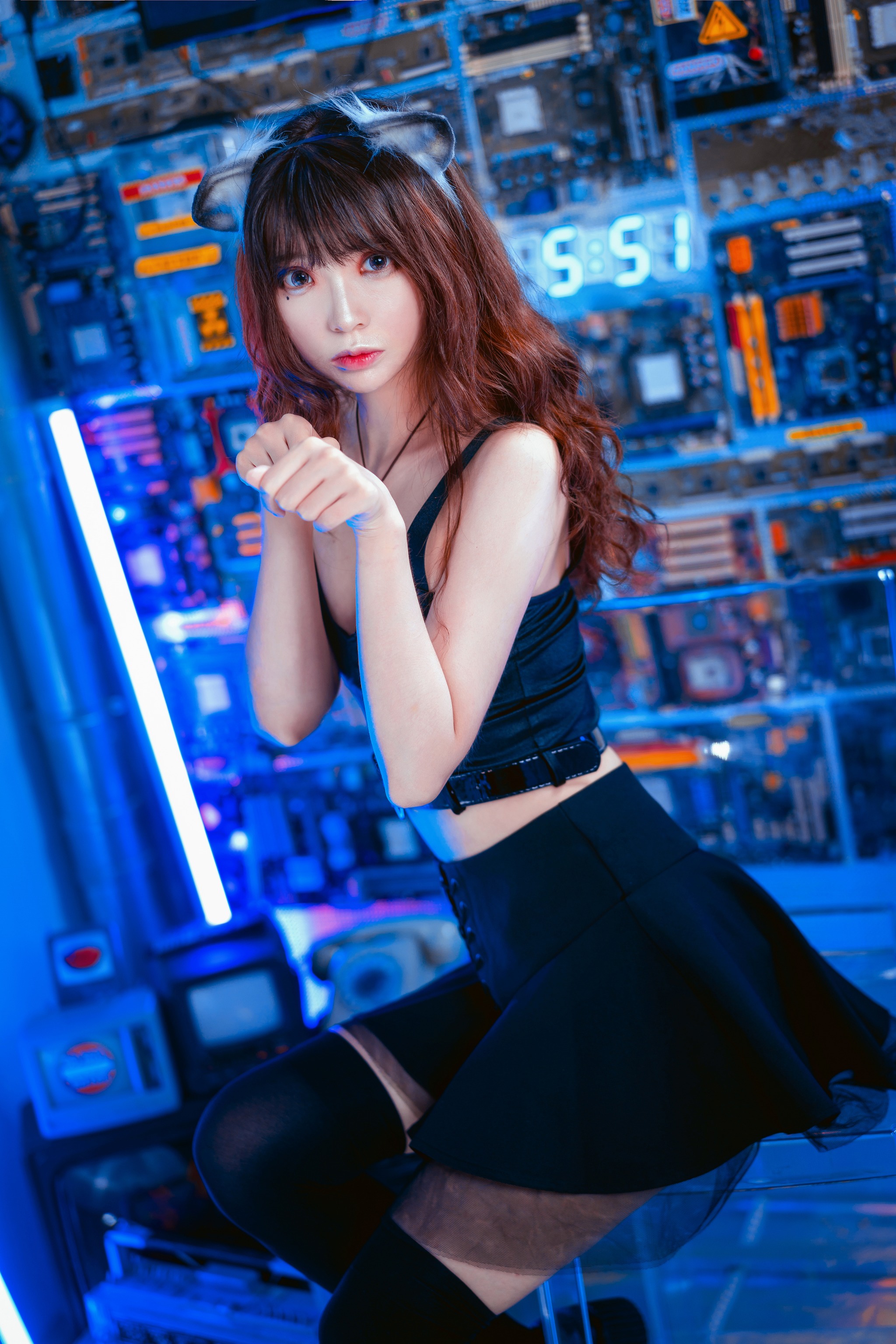 图片[1]-疯猫ss – NO.042 幻象蓝猫 [28P]-XikXak